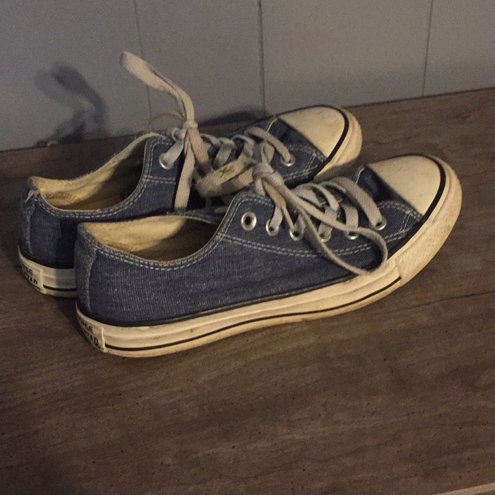 Denim converse